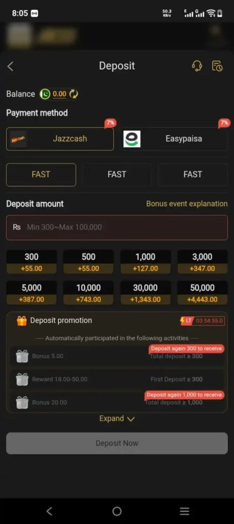 deposit easily