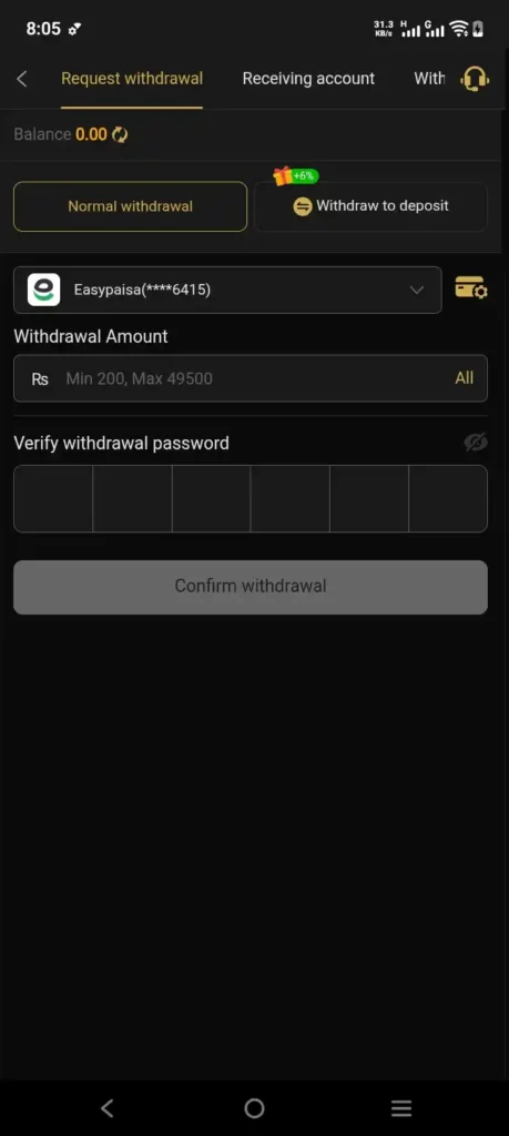 withdraw anytime
